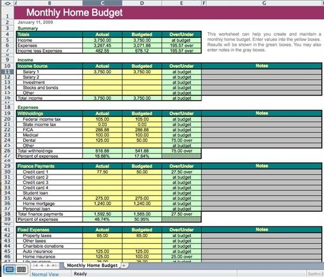 how-to-create-a-budget-in-excel-sapling