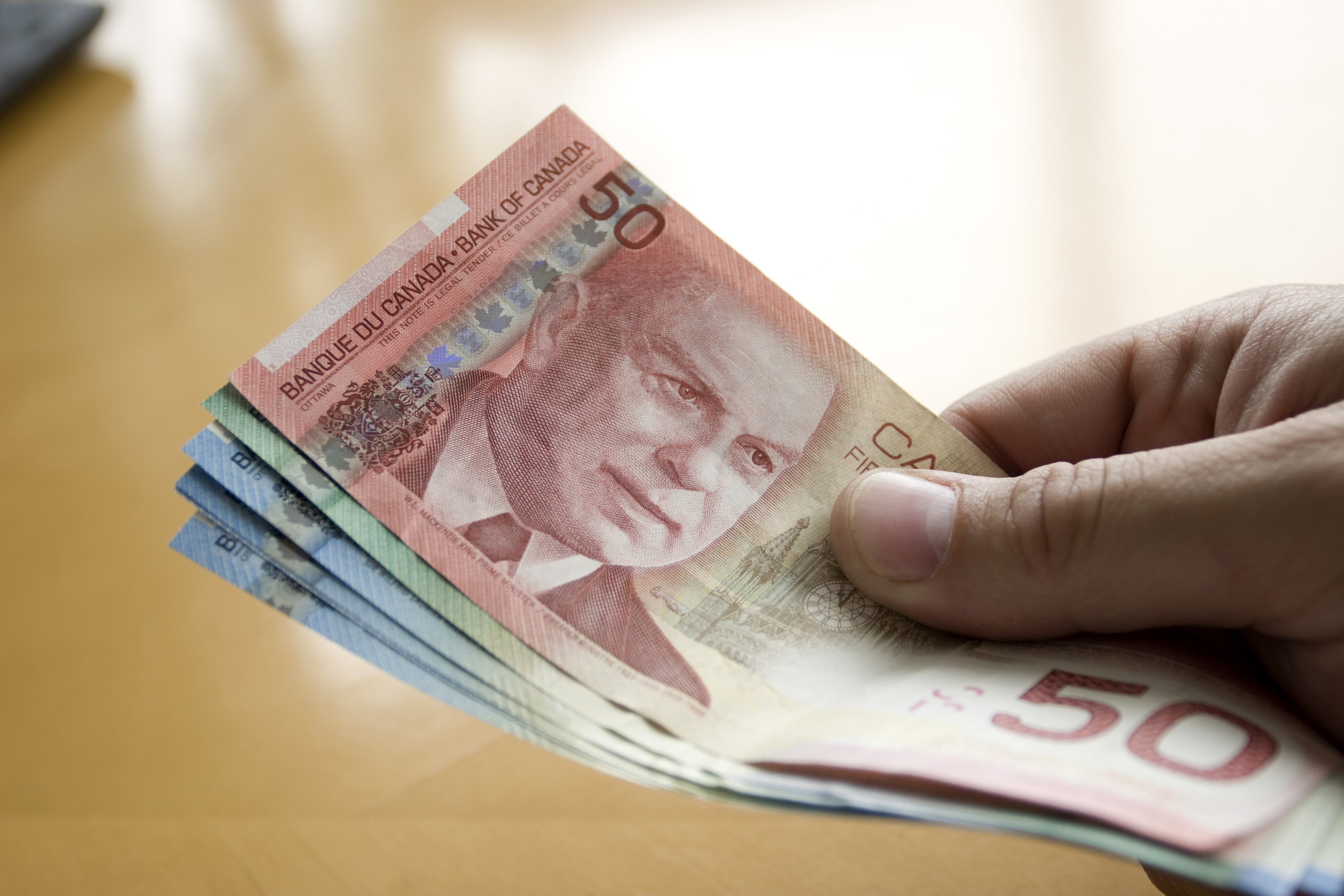 canadian money 50