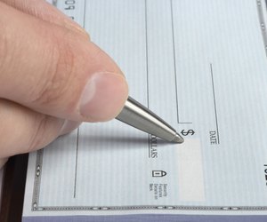 Check signing