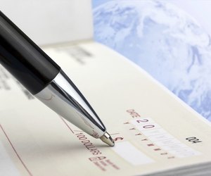 Pen on the Check