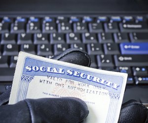 Identity theft on laptop computer