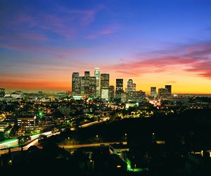 Los Angeles skyline, California, USA