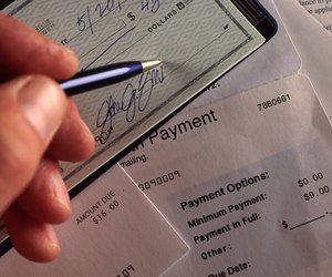 Signing A Check