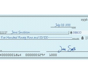 How to Write a Check With Dollars & Zero Cents | Sapling.com