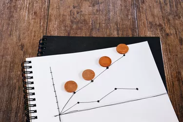 Advantages & Disadvantages of a Profitability IndexMoney Coin and Chart on Notebook, Business Growth concept