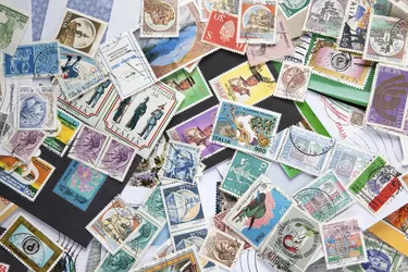 Old postage stamps