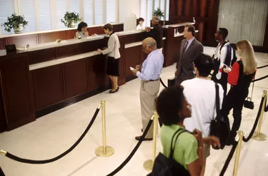 Bank Customers in Line