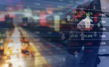 How to Calculate Market Value of Equity        Double exposure of business woman and stock market graph