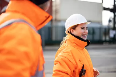 Engineer at the shipyard