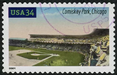 Comiskey Park Stamp