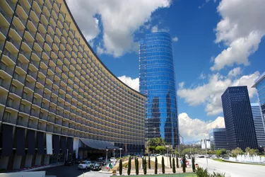 View of Century City in Los Angeles, California