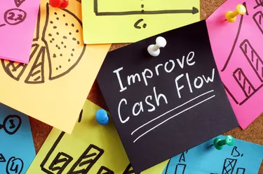 Improve cash flow. Reminder pinned to board.