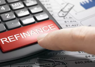 Refinancing debt, loan or mortgage.