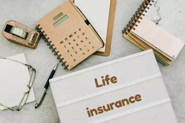 life insurance concept in offioce workplace