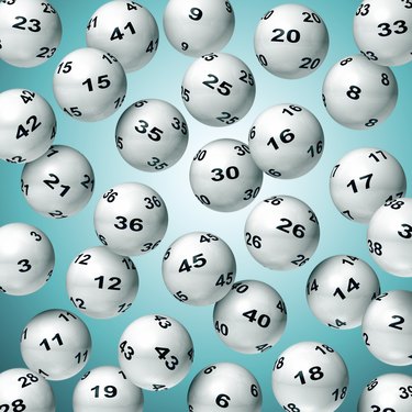 Falling Lottery Balls