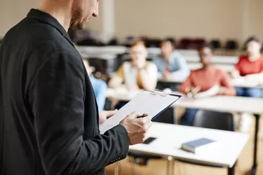 Professor Teaching Class