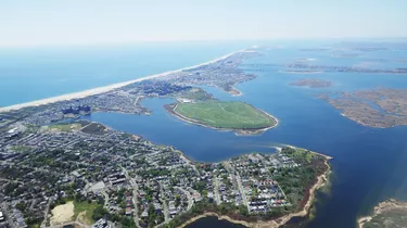 Aerial View Of Long Island