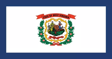 Flag of West Virginia, USA