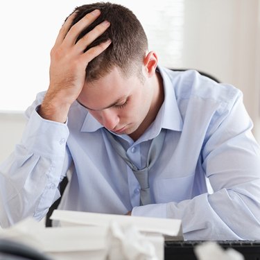Man Doing Taxes
