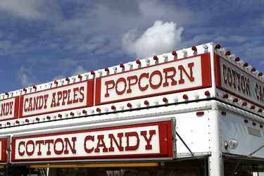 Cotton Candy, Popcorn, Candy Apples