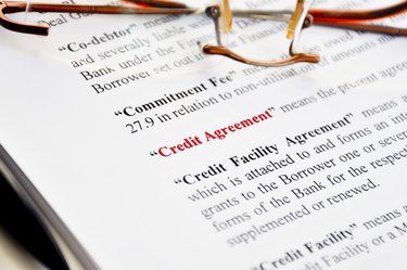 credit agreement
