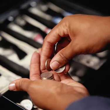 Counting Nickels for a Cash Register Till