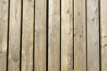 Wooden planks