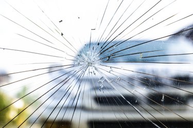 Broken Windshield