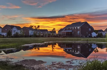 Backyard Sunset