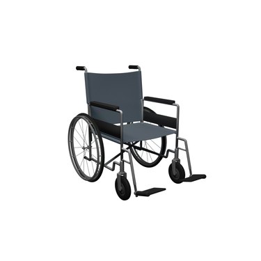 Wheelchair - this is a 3d render illustration