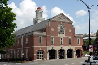 Old fashioned firehall