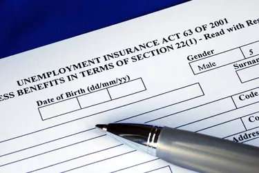 Filling the unemployment insurance application for