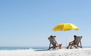 Beach summer umbrella