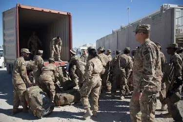 Final Preparations Are Made For British Troop Withdrawl From Kandahar