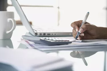 businesswoman work with laptop