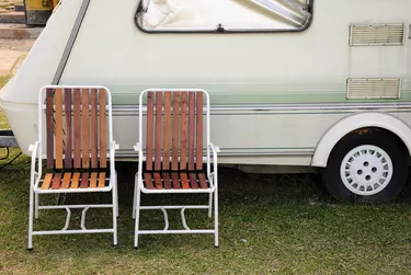 Chair and camping car