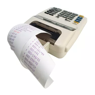 Electronic adding machine