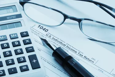 US 1040 tax form