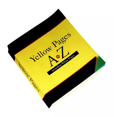Yellow pages phone directory