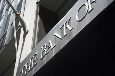 Bank facade in New York City