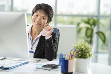 Asian business lady