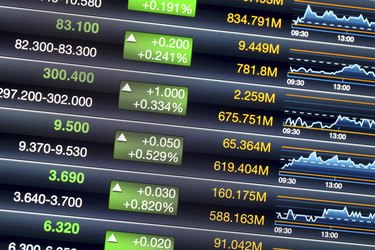 Increases of the stock market
