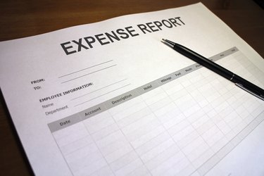 Job Expense Report Form