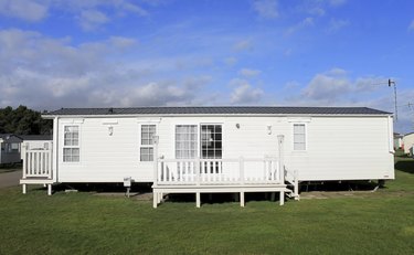 Luxurious modern caravan