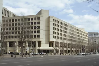 "Winter FBI Building Pennsylvania Ave, Washington DC, United Stat"