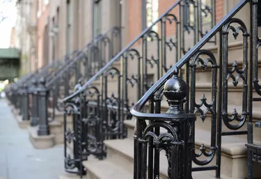 Brownstone Apartment steps