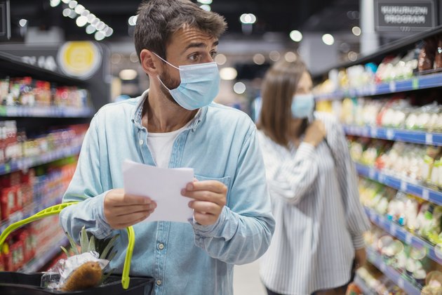 Shopping according to the list