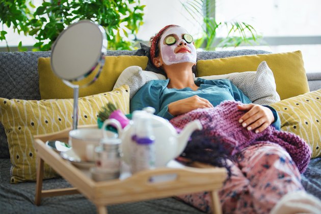 Pampering myself on weekends.