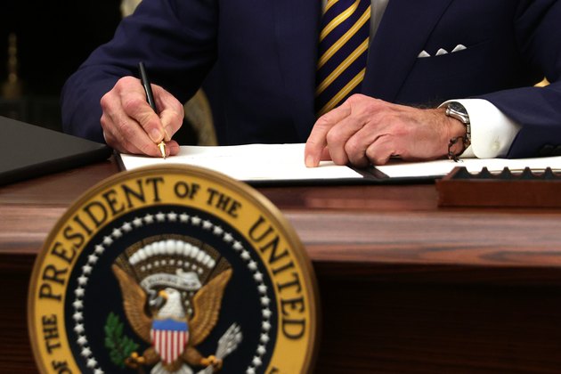 President Biden Delivers Remarks On Response To Economic Crisis From White House