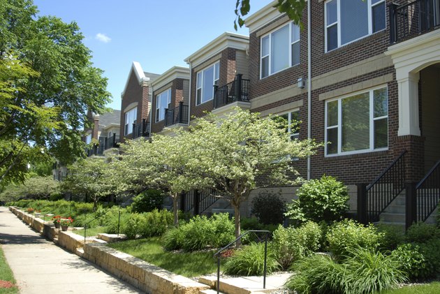 Suburban homes